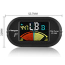 Flanger Clip-On Tuner for All Instruments - with Guitar, Bass, Violin, Ukul K7K3