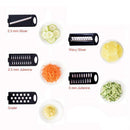 Mandoline Slicer - Upgraded Adjustable Vegetable Slicer with 5 Blades Peele