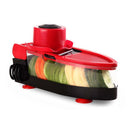 Mandoline Slicer - Upgraded Adjustable Vegetable Slicer with 5 Blades Peele