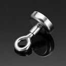 Effetool 25mmx36mm 22kg Neodymium Recovery Magnet Metal Detector Claw Hook Magnet