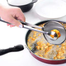 Multifunctional Filter Spoon With Clip Food Kitchen Oil-Frying Salad Filter