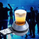 Spin finger The Shot Glass Drinking Game Fun Party Turntable Toys With Spin D9C2