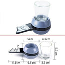 Spin finger The Shot Glass Drinking Game Fun Party Turntable Toys With Spin D9C2