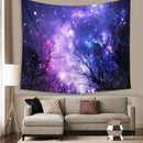 Galaxy Forest Mandala Tapestry Wall Hanging Throw Dorm Bedspread Yoga Mat D