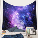 Galaxy Forest Mandala Tapestry Wall Hanging Throw Dorm Bedspread Yoga Mat D