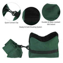 Portable Sport Front Rear Rest Bag Set Unfilled Stand G2R7