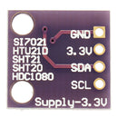 3Pcs GY-213V-SI7021 Si7021 3.3V High Precision Humidity Sensor with I2C Interface For