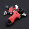 Cross Fiber Optic Aiming Sling-shot Zinc Alloy Sling Tactical Rubber Band Sling Camping Shooting Tools