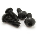 M5x20mm Button Head Hex Socket Cap Screw Bolt Black 50pcs M8T1