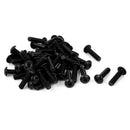 M5x20mm Button Head Hex Socket Cap Screw Bolt Black 50pcs M8T1