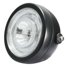 Universal Motorcycle Angel Eye LED Headlight Running Light Hi / Lo Beam