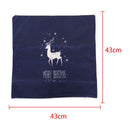 Christmas Sofa Bed Home Decoration Festival Square Pillow Case Cushion Cove H5N1