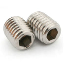 M3x4mm Stainless Steel Hex Socket Set Cap Point Grub Screws 50pcs I8M8