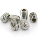 M3x4mm Stainless Steel Hex Socket Set Cap Point Grub Screws 50pcs I8M8