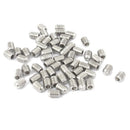 M3x4mm Stainless Steel Hex Socket Set Cap Point Grub Screws 50pcs I8M8