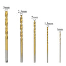 55 PCS HSS 4241 Countersink Cone Drill Bit Set and High Speed Steel HSS Tit N6I3