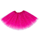 Smart Baby Girl Clothes Stars Sequins Petticoat Ballet Dance Fluffy Tutu Sk X7F5