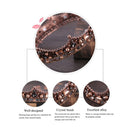Retro Palace Baroque Queen Crown Glass Round Crown Hairband Full Circle Cro N5B3