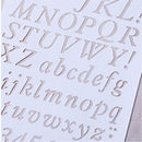 Lettering Stencils, Letter and Number Stencil, Painting Paper Craft Alphabe I4N4
