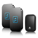 CACAZI FA86 Self-powered Waterproof Wireless Doorbell 1 Transmitter to 1 Receiver Home Call Ring Bell No Battery Required Button 150M Remote