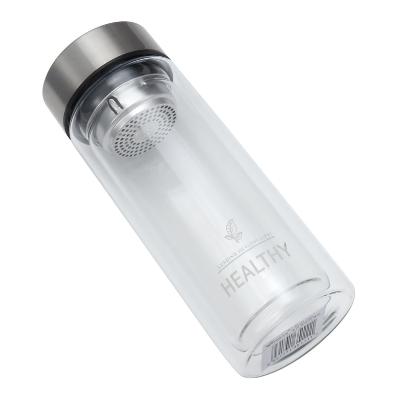 300ml Double Wall Water Glass Bottle Mug Filtration Water Bottles