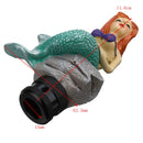 Universal Car Mermaid Manual Transmission Gear Shift Knob Skull Shifter Lever
