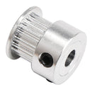 5PCS Aluminum GT2 Timing Belt Pulley 20 Teeth Bore 5mm Width 6mm and Wrench B6E6