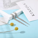Fashion Temperament Hollow-out Geometric Circle Chain Tassels Long Section