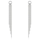 Fashion Temperament Hollow-out Geometric Circle Chain Tassels Long Section