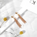 Simple Fashion Long Chain Tassel Drop Earrings Party Super Long Dangle Earr G8A9