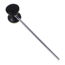 Stainless steel & felt Shaft Black Drum Pedal Bass Drum Beater Instrument A B6V2