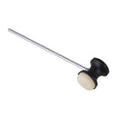 Stainless steel & felt Shaft Black Drum Pedal Bass Drum Beater Instrument A B6V2