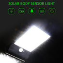 36led Solar Light PIR Motion Sensor Powered Street Lamp for Garden,Fence,Pa O2P4