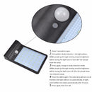 36led Solar Light PIR Motion Sensor Powered Street Lamp for Garden,Fence,Pa O2P4