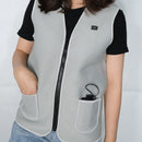 M / L / XL Thermostatic Intelligent USB Winter Outdoor Heating Sleeveless Vest
