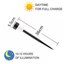 Fashion Festival Solar Plastic Tube Lights Outdoor Waterproof Garden Decora U6M6