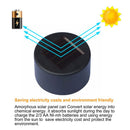 Fashion Festival Solar Plastic Tube Lights Outdoor Waterproof Garden Decora U6M6