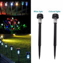 Fashion Festival Solar Plastic Tube Lights Outdoor Waterproof Garden Decora U6M6
