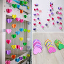 Colorful Paper Pulled Navidad Decoration Flower Wedding Backdrops Party Bab Q5B2