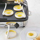 DIY Round Breakfast Silicone Egg Molds Pancake Cooking Tools Kitchen Access T3I7