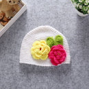 Kingdom Infant Toddler Girl Baby Handmade Knit Crochet flowers Hat Z1U9