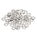 M2 Stainless Steel Flat Washers Spacers Fastener DIN125 200 PCS X5Q8
