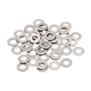 M2 Stainless Steel Flat Washers Spacers Fastener DIN125 200 PCS X5Q8