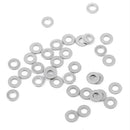M2 Stainless Steel Flat Washers Spacers Fastener DIN125 200 PCS J1H2