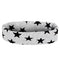 Kids Boys Girls 3Pcs Set Stars Prints O-Ring Scarf Neckerchief+Cute Beanies A4K9