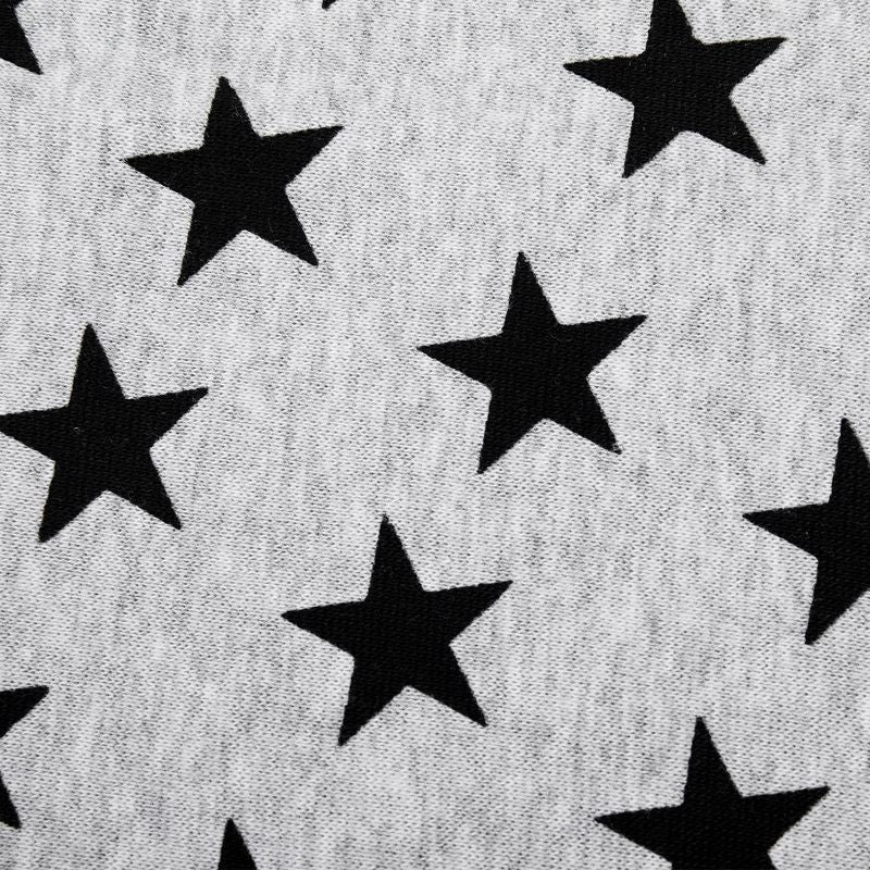 Kids Boys Girls 3Pcs Set Stars Prints O-Ring Scarf Neckerchief+Cute Beanies A4K9