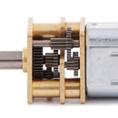 DC 12V 142RPM Micro-Speed Reduction Motor Mini Gearbox with Wires for RC Ca C1G7
