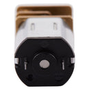 DC 12V 142RPM Micro-Speed Reduction Motor Mini Gearbox with Wires for RC Ca C1G7