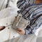 Women Straw Handbag Tote Summer Holiday Woven Bucket Bag Leisure Chain Shou W7A7