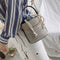 Women Straw Handbag Tote Summer Holiday Woven Bucket Bag Leisure Chain Shou W7A7